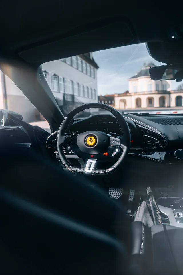 Ferrari Purosangue cockpit