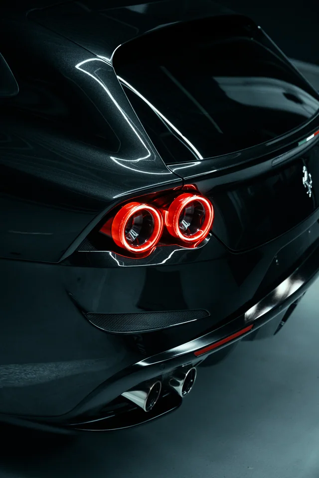 Rücklicht des Ferrari GTC4Lusso